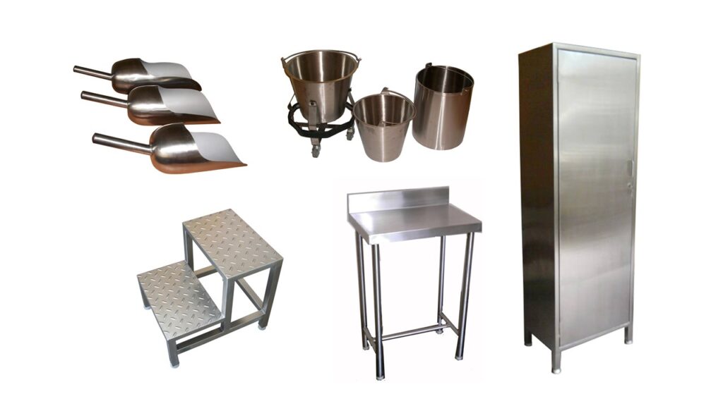 Mobiliario acero inox